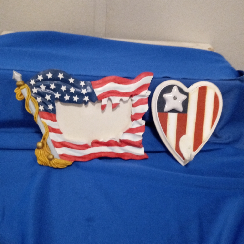 Red White and Blue decor